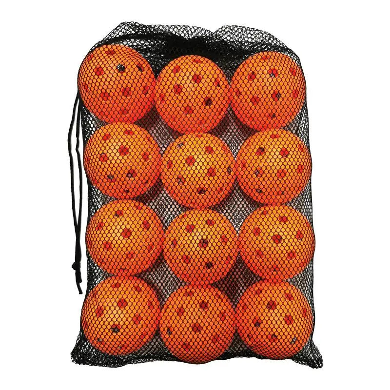 12Pcs Pickleball 74MM Durable 40 Holes Outdoor Pickleballs 26G Outdoor for Competition Pickleball Packs of Pickleballs