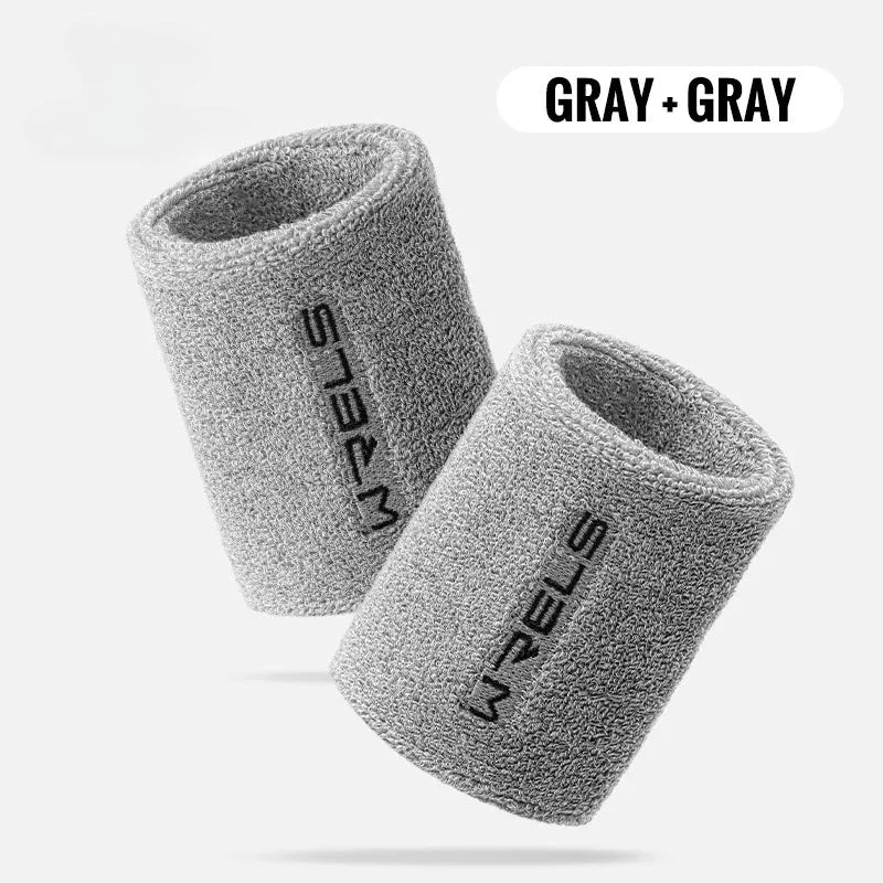 1/2Pcs Wristbands Sweatbands Absorbent Stretchable Wrist Bands for Working Out Quick Drying Wrist Sweat Bands for Fitness