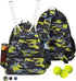 2 Tennis Racquet Backpack Tennis Bags for Women and Men, Sports Carrying Bag Hold Tennis Racket, Pickleball Paddles, Badminton Racquet, Squash Racquet and Other Accessories (Camouflage)