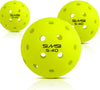 S-40 Outdoor Pickleball Balls - 40 Holes, Approved by the USAPA - Durable PE Mat