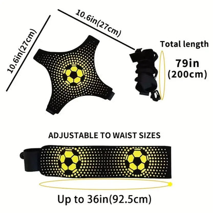 Football Training Supplies Football Training Bobble Belt Bobble Trainer Ball Control Training Belt