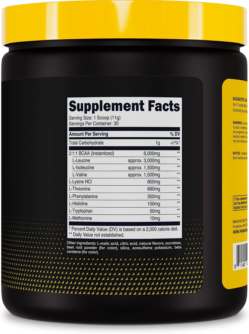 EAA Powder (Tropical Punch) 30 Servings, Gluten Free | Essential Amino Acids for Pre/Intra Workout and Recovery, Gmo-Free