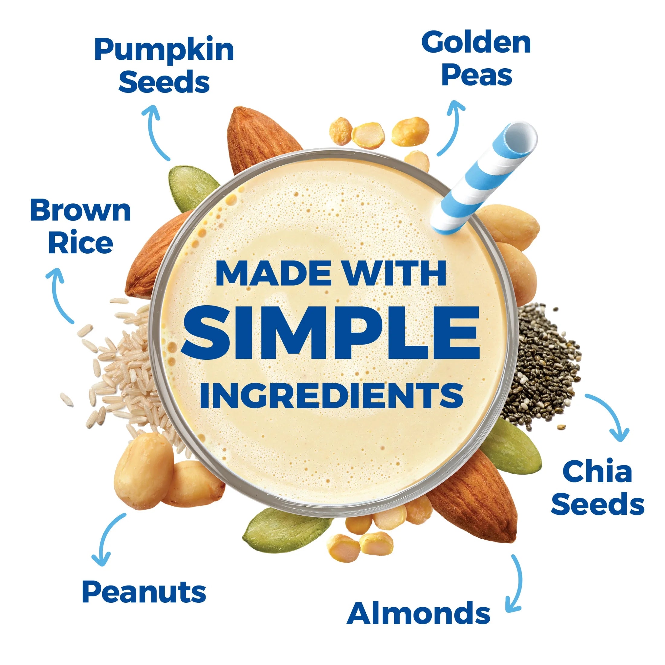 Simple Organic Vegan 20G Protein Powder- Plant Based, Non-Gmo, Vanilla 1.25Lb