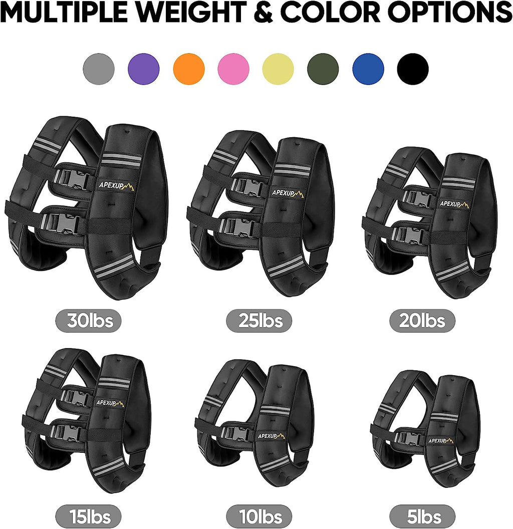Weighted Vest Men Women, Weight Vest for Women Workout Equipment for Strength Training Running
