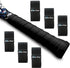 ALIEN PROS Tennis Racket Grip Tape - Precut and Dry Feel Tennis Grip - Tennis Ov