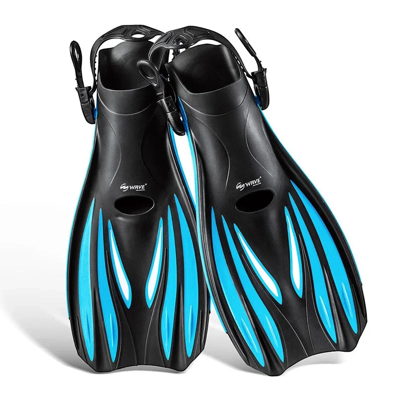 Professional Adult Flexible Comfort TPR Non-Slip Swimming Diving Fins Rubber Snorkeling Swim Flippers Water Sports Beach Shoes
