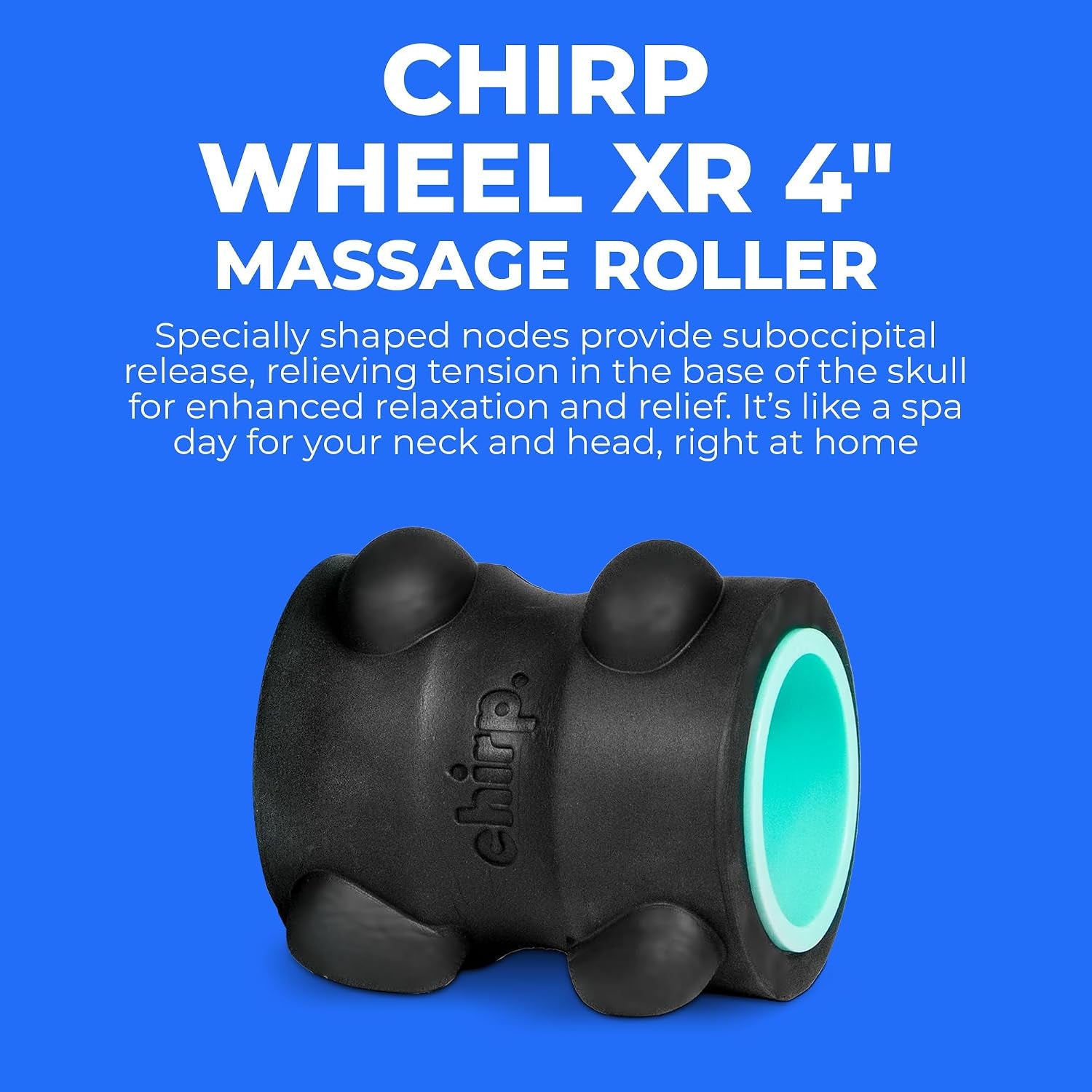 Wheel XR 4" Neck Wheel for Headache and Tension Relief, Mint | Neck Roller and Head Stretcher, Suboccipital Release Wheel, Tension Headache Massager, 4 Inch
