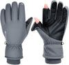 Ski Gloves Men Women Waterproof Winter - Snow Gloves with Thermal Lining, Non-Slip Grip & Opening for Cold Weather