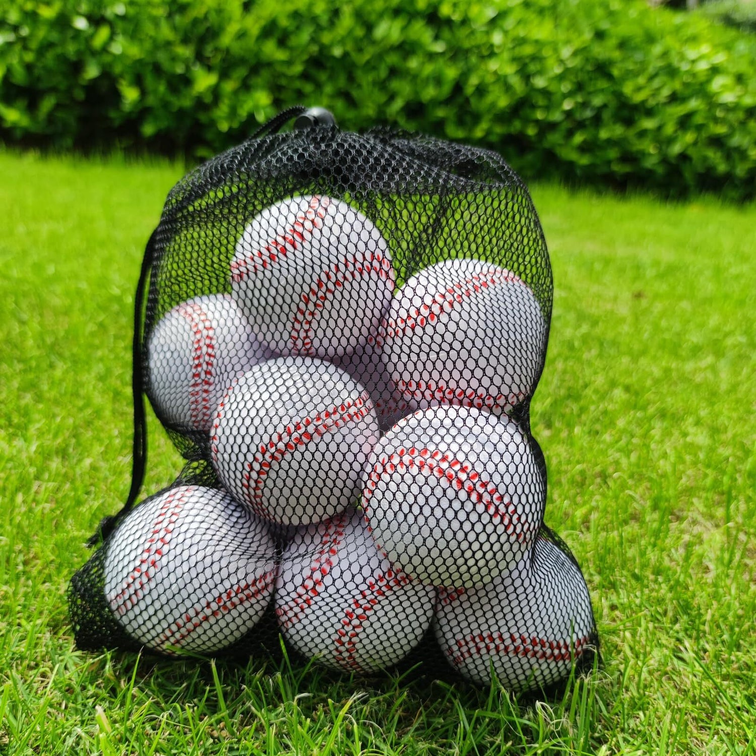 12 Pack Soft Foam Baseballs Safe for Kids Indoor Outdoor Sports Practice
