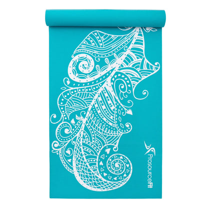 Yoga Mats 3/16 in (5Mm) Thick W/ Exclusive Printed Designs