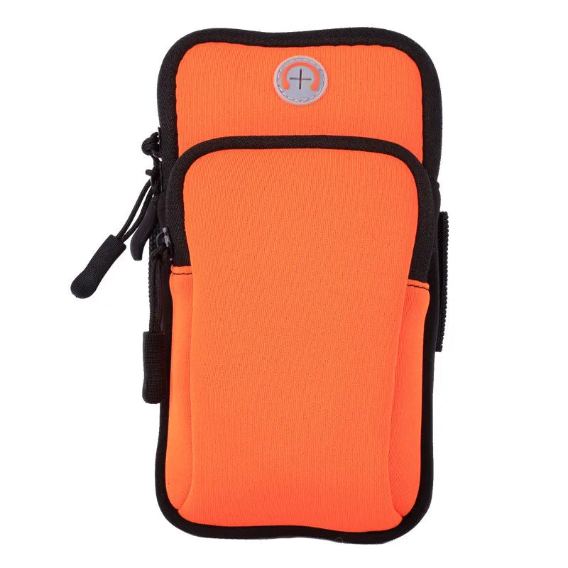 Sport Running Arm Bag Fitness Arm Band Bag Pouch Jogging Mobile Phone Holder Pouch Belt GYM Cover for Smartphone 6"