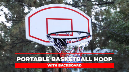 Basketball Hoop Outdoor Adjustable 5.5-7 Ft Portable Basketball Goals Stand Kids
