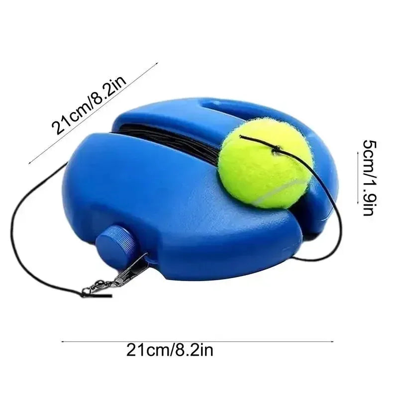 Tennis Trainer with 1Pc Tennis Ball for Beginner, Tennis Rebounder Set for Self Training, Auxiliary Training Equipment