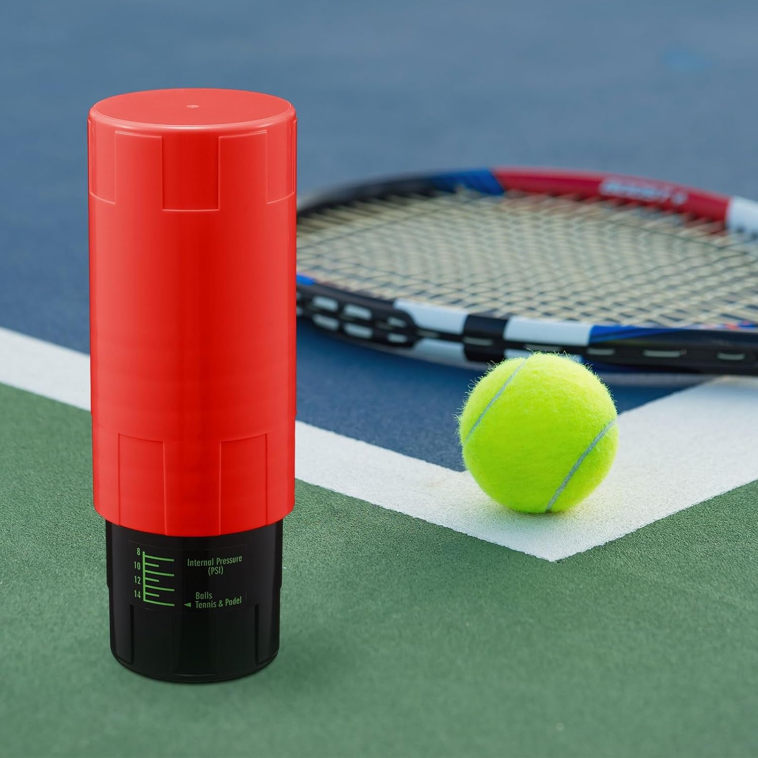 Tennis Ball Pressurizer for 3 Balls 14 Psi