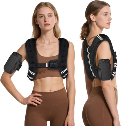 Weighted Vest for Women Men, 8Lb/12Lb/16Lb/