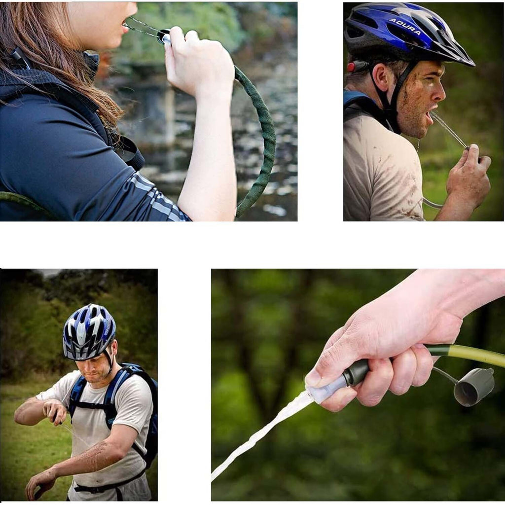 Cycling Hydration Bladder - 3L Leakproof Water Bag for Backpacks (BPA Free) USA