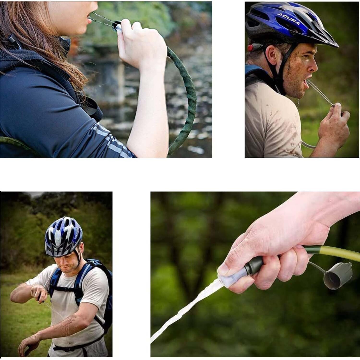 Cycling Hydration Bladder - 3L Leakproof Water Bag for Backpacks (BPA Free) USA