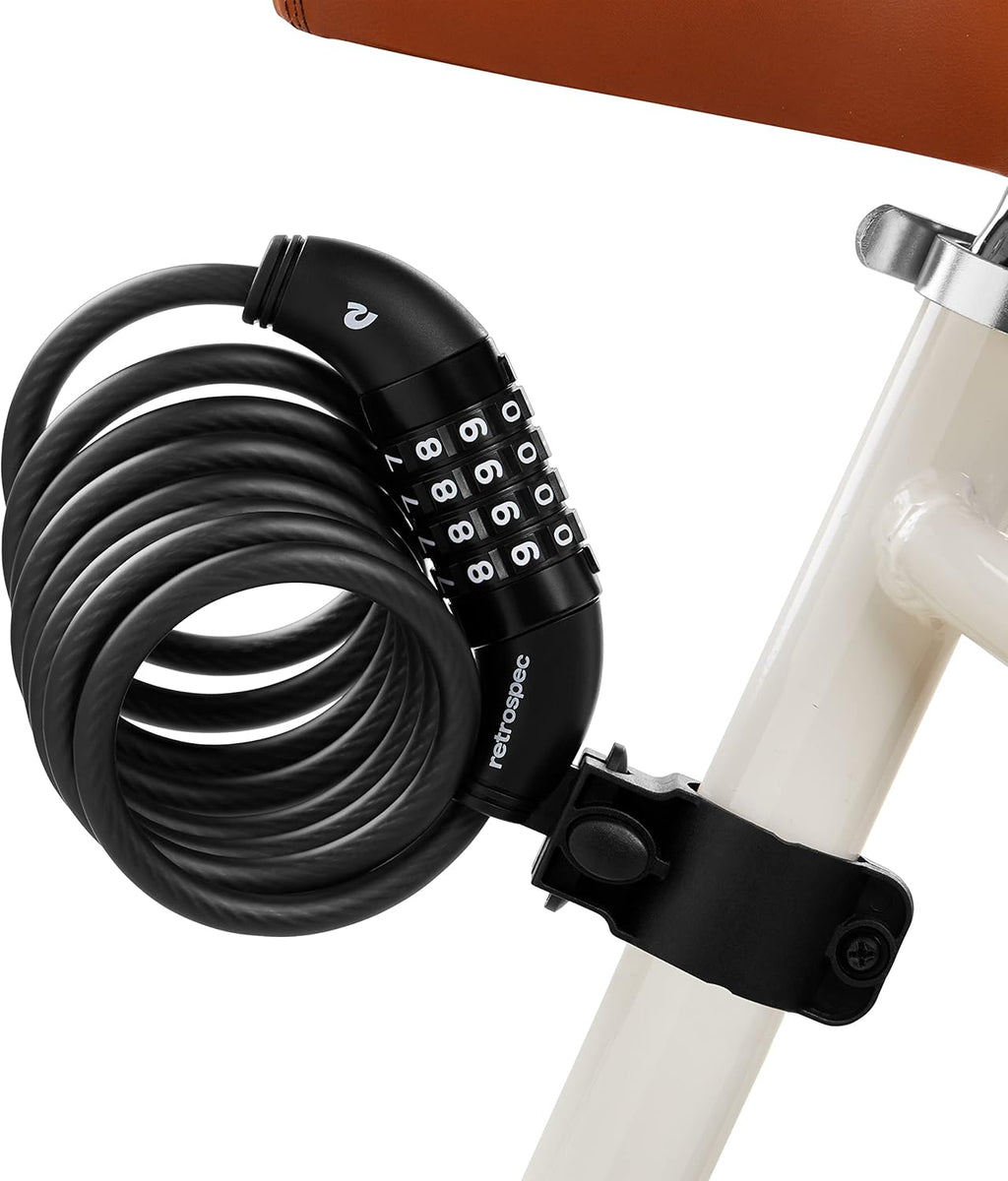Grizzly plus Integrated Combo Cable Bike Lock - 12Mm