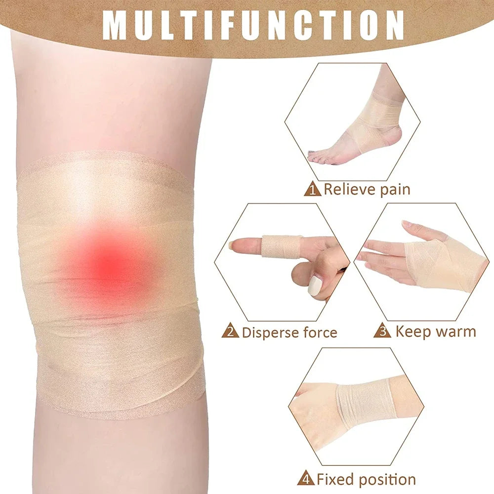 1 Roll Athletic Tape Foam Underwrap Tape Sports Foam Underwrap Bandage Athletic Foam Tape for Wrists Elbows Knees Ankles