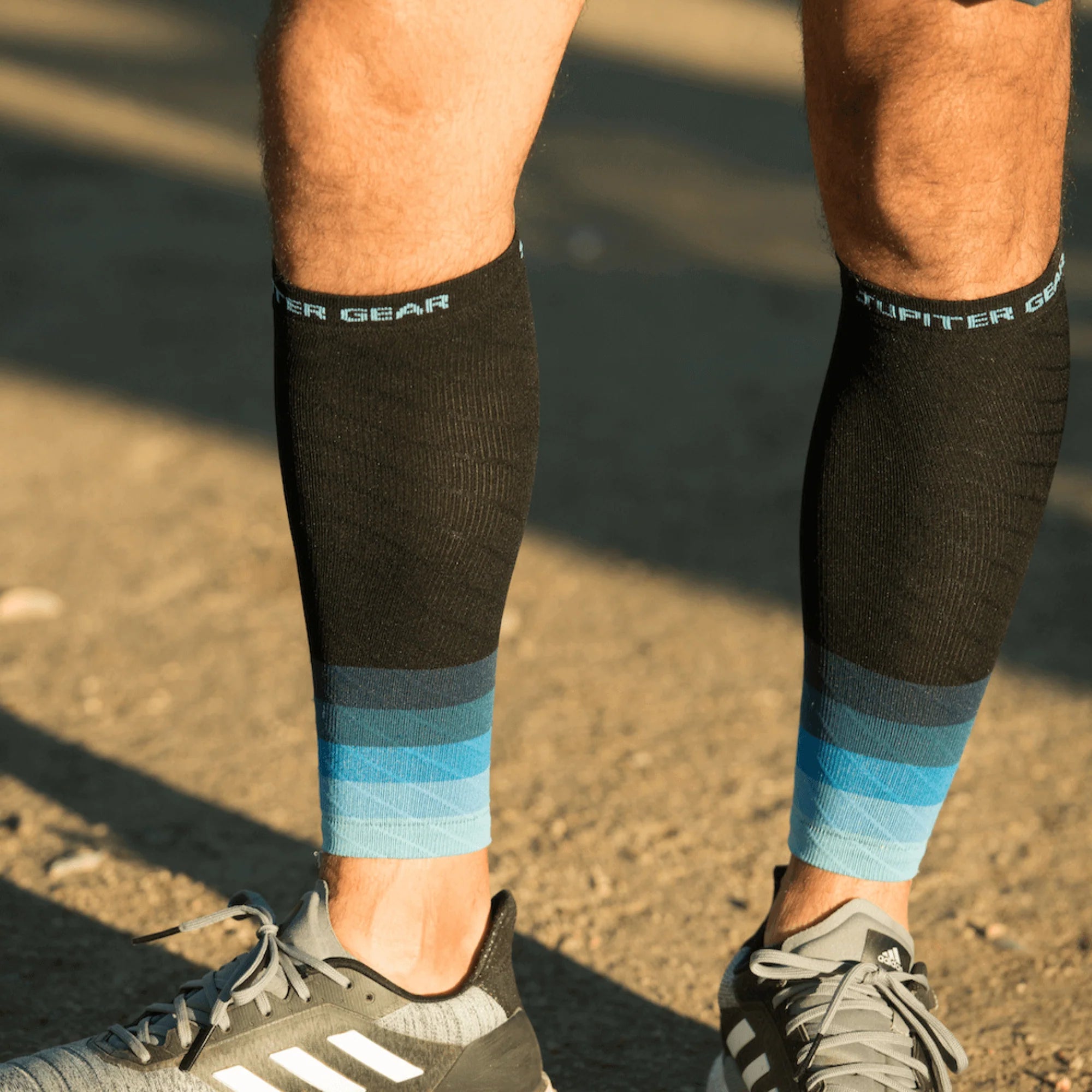 Jupitergear Endurance Compression Calf &amp; Leg Sleeve for Running and Hiking