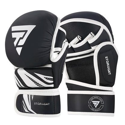Professional MMA Boxing Gloves PU Leather MMA Fighting Martial Arts Boxing Gloves Karate Muay Thai Training Gloves Men&