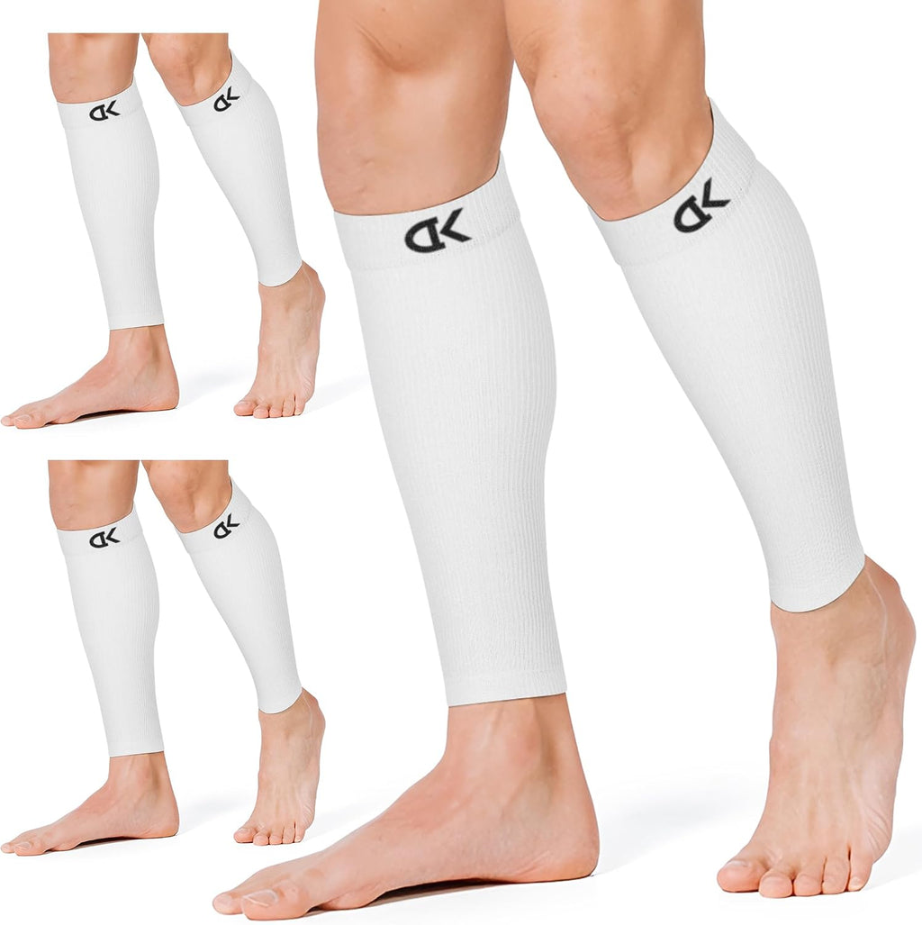 Calf Compression Sleeve for Women & Men Circulation (3 Pairs) 15-20 Mmhg Is Best Support for Running Cycling