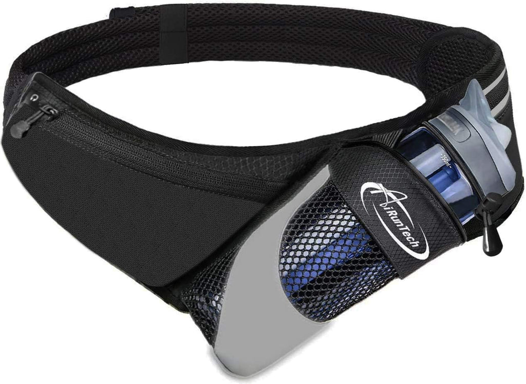 Running Hydration Belt with Water Bottle Holder,Hiking Fanny Pack for Phone and Wallet,Running Bag Runners Essentials Accessories Marathon Triathlon Walking Jogging Gear Gift
