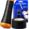 Baseball Bat Grip Tape 1.1Mm - Softball Bat Wrap, Stick Grip Tape Black | Bat Grips Fit All Bats, Baseball Grip Tape, Bat Tape Grip Cushion, Reduces Hand Sting