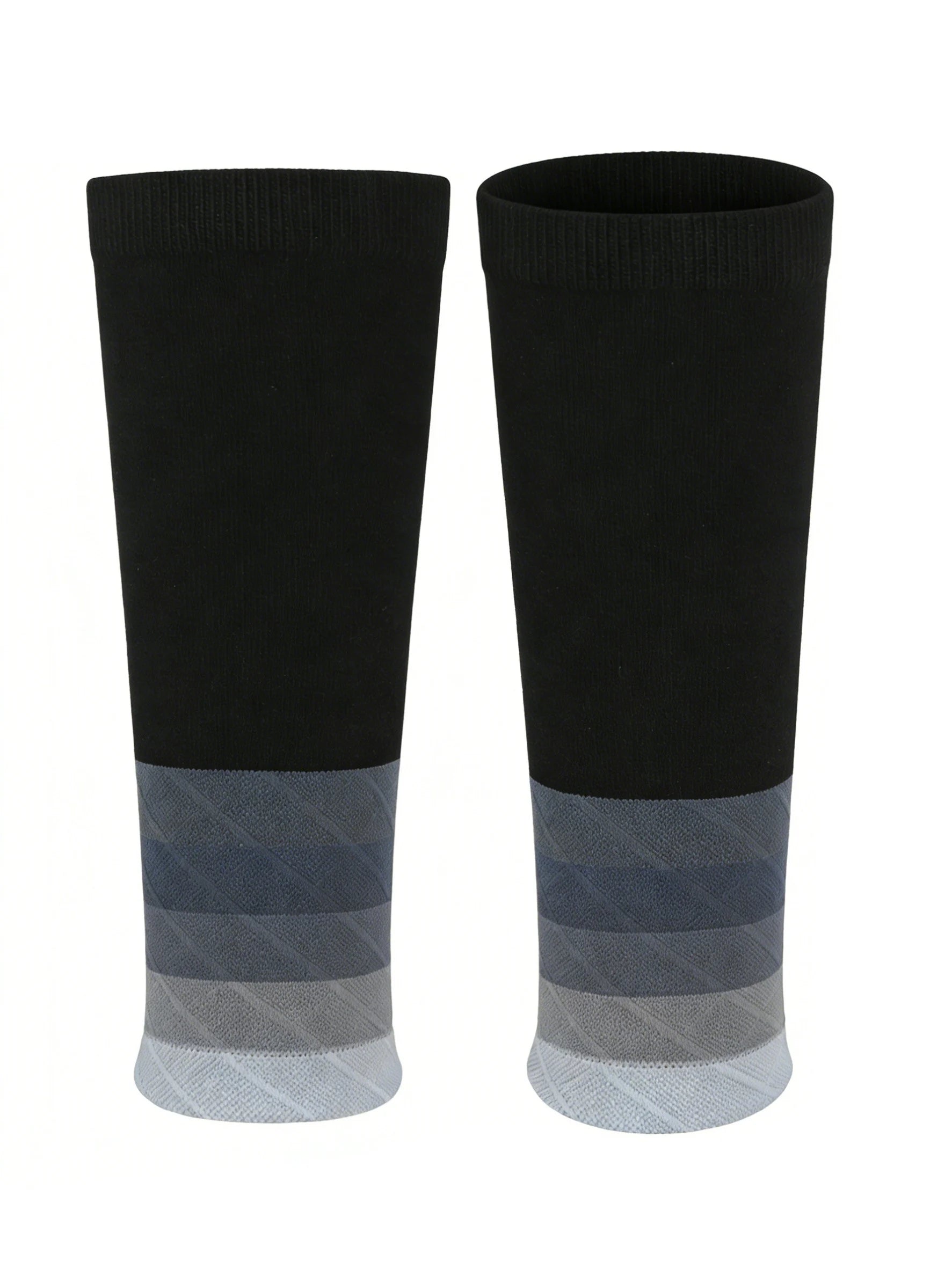 1Pair Calf Support Compression Sleeves for Women Men Running 20-30Mmhg Footless Leg Socks Outdoor Sports Marathon