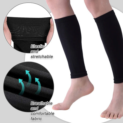 1Pair Calf Compression Sleeves for Men &amp; Women - Calf Support Leg Compression Socks for Shin Splint &amp; Calf Pain Relief