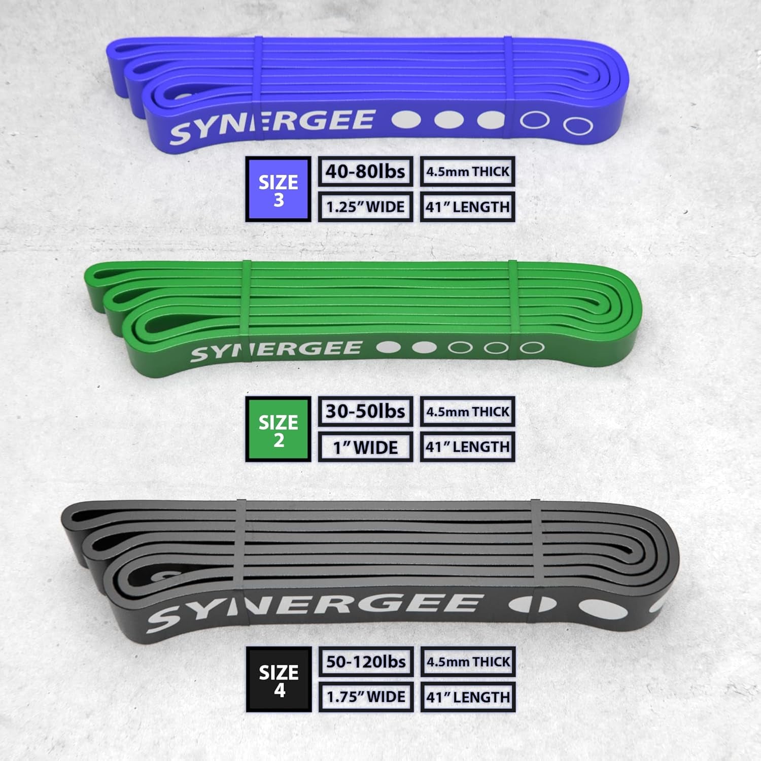 Resistance Loop Bands. Pull up Assist Bands with Heavy Duty Resistance. Exercise Bands Work Perfect for Stretching, Powerlifting &amp; Resistance Training.