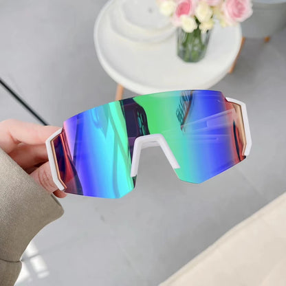 Fashion Designer Cycling Sunglasses Men Mountaineering Fishing Skiing Glasses Women New Outdoor Sports UV400 Windproof Eyewear