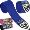 Boxing Hand Wraps 4.5M / 180 Inches – Mexican Style Semi-Elastic MMA Inner Gloves - Wrist Support for Muay Thai, Kickboxing, BJJ, Karate - Thumb Loop & Hook and Loop Closure - Cotton & Nylon Blend