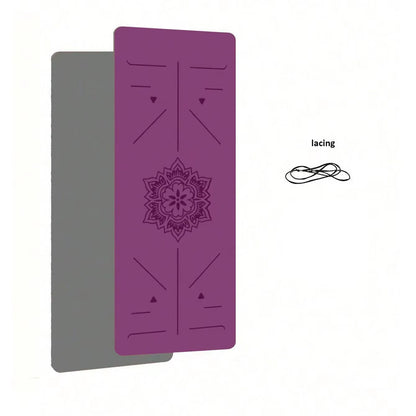 Anti-Slip Yoga MATS, Pilates Fitness MATS, Eco-Friendly, Women&