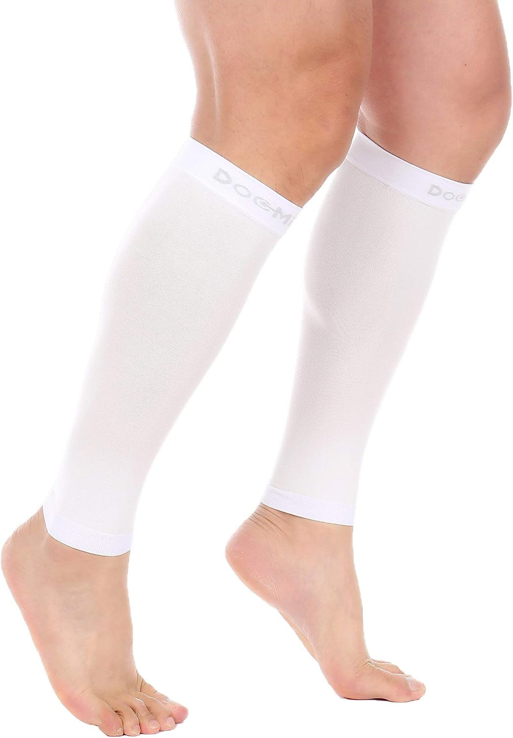 Compression Calf Sleeve for Men & Women, Premium Medical Grade, 15-20Mmhg Graduated Support for Running, Calf Tear, Shin Splints, Knee High, Calf Sleeves, 1 Pair