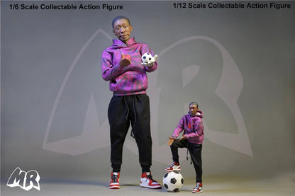 Mr.Figure Mr002 Mr003 1/6 1/12 Men Soldier Mr. No Say Figure Funny Black Body Full Set 12" 6&