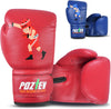 Youth Boxing Gloves for Kids Ideal for Boxing, Kickboxing, Muay Thai, UFC, MMA - Beginner Junior Heavy Punching Bag Gloves for Children Sparring Training Martial Arts Mitts