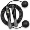 Cordless Jump Rope with Counter & LCD Display – 2-In-1 Weighted Ball Skipping Rope & Adjustable Steel Cable – Tangle-Free Speed Jump Rope for Women, Men & Kids – Home Gym Cardio Fitness Equipment