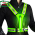 LED Reflective Vest Safety Gear, Light up Vest for Night Walking Cycling, High