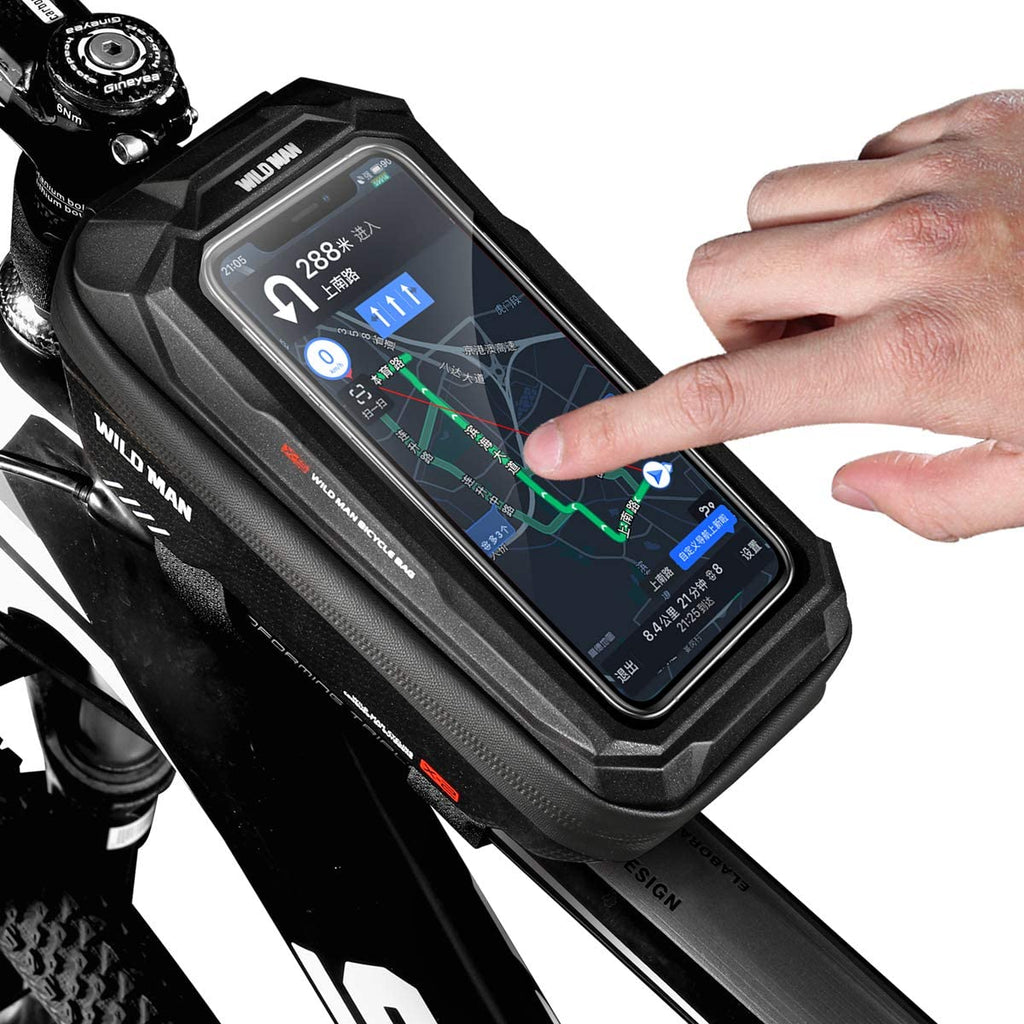 Rainproof Touch Screen Front Frame Bike Bag Top Tube for Mountain Road Bike MTB Cycling