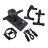 Abs Roller Wheel Indoor Fitness Equipment Set Home Gym Workout Chest Expander Black