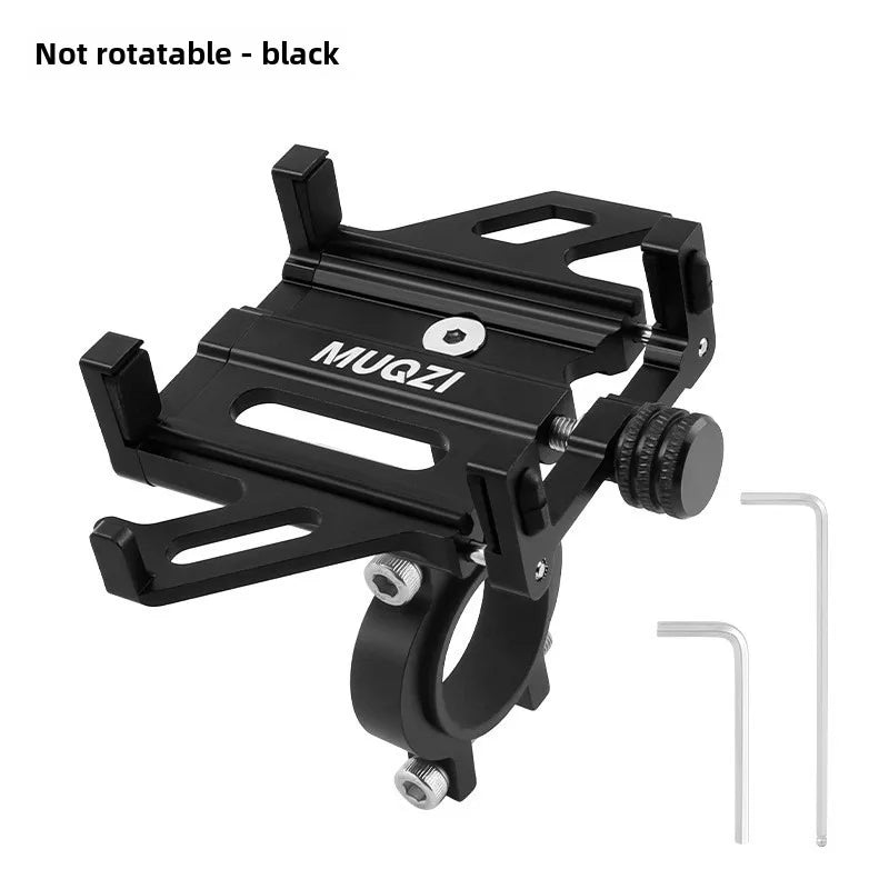 Bike Phone Mount Universal Motorcycle Handlebar Mount Cell Phone Holder 360° Rotation for 4.5-7 Inch Smartphone