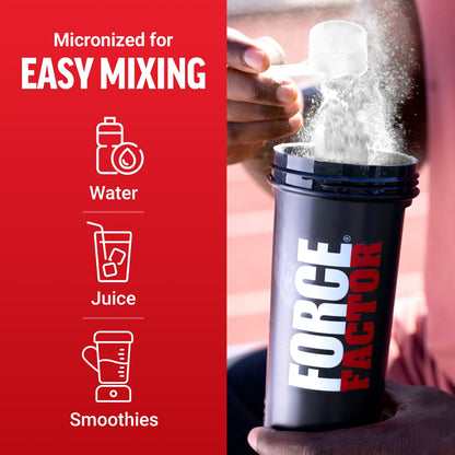 Creatine Monohydrate, Creatine Powder for Muscle Gain, More Strength, and Faster Workout Recovery, Clinically Studied Micronized Creatine 5G Dose per Serving, Unflavored, 60 Servings by