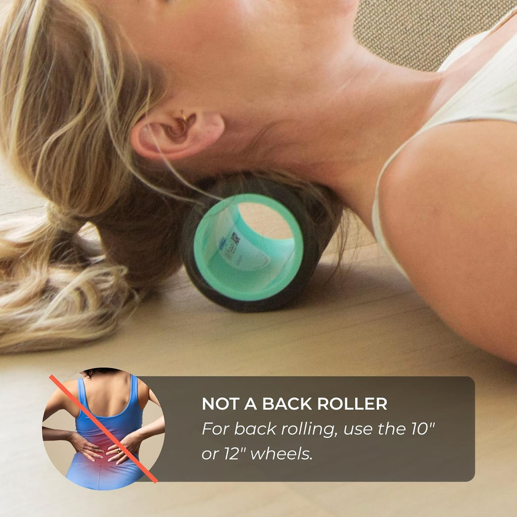 Wheel XR 4" Neck Wheel for Headache and Tension Relief, Mint | Neck Roller and Head Stretcher, Suboccipital Release Wheel, Tension Headache Massager, 4 Inch
