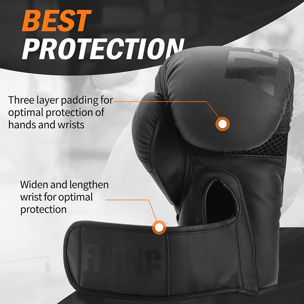 Boxing Gloves for Men Women Adults | Multi Layered Padding,Breathable Palm,For Training,Sparring,Muay Thai,Fighting,Kickboxing, Mixed Martial Arts,Mma,Heavy Bag