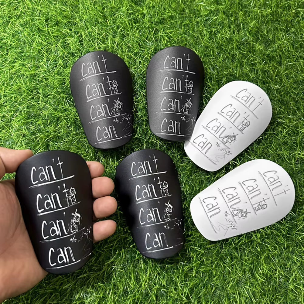 Mini Shin Pads Wear-Resistant Shock Absorbing Soccer Leg Protector Football Training Shin Guards Soccer Training Shank Board