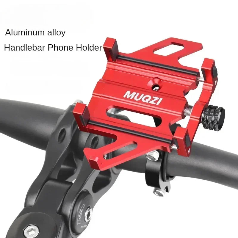 Bike Phone Mount Universal Motorcycle Handlebar Mount Cell Phone Holder 360° Rotation for 4.5-7 Inch Smartphone