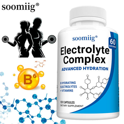Premium Electrolyte Capsules - Maintaining Electrolyte Levels, Sports Recovery,Energy Health,Dietary Supplement