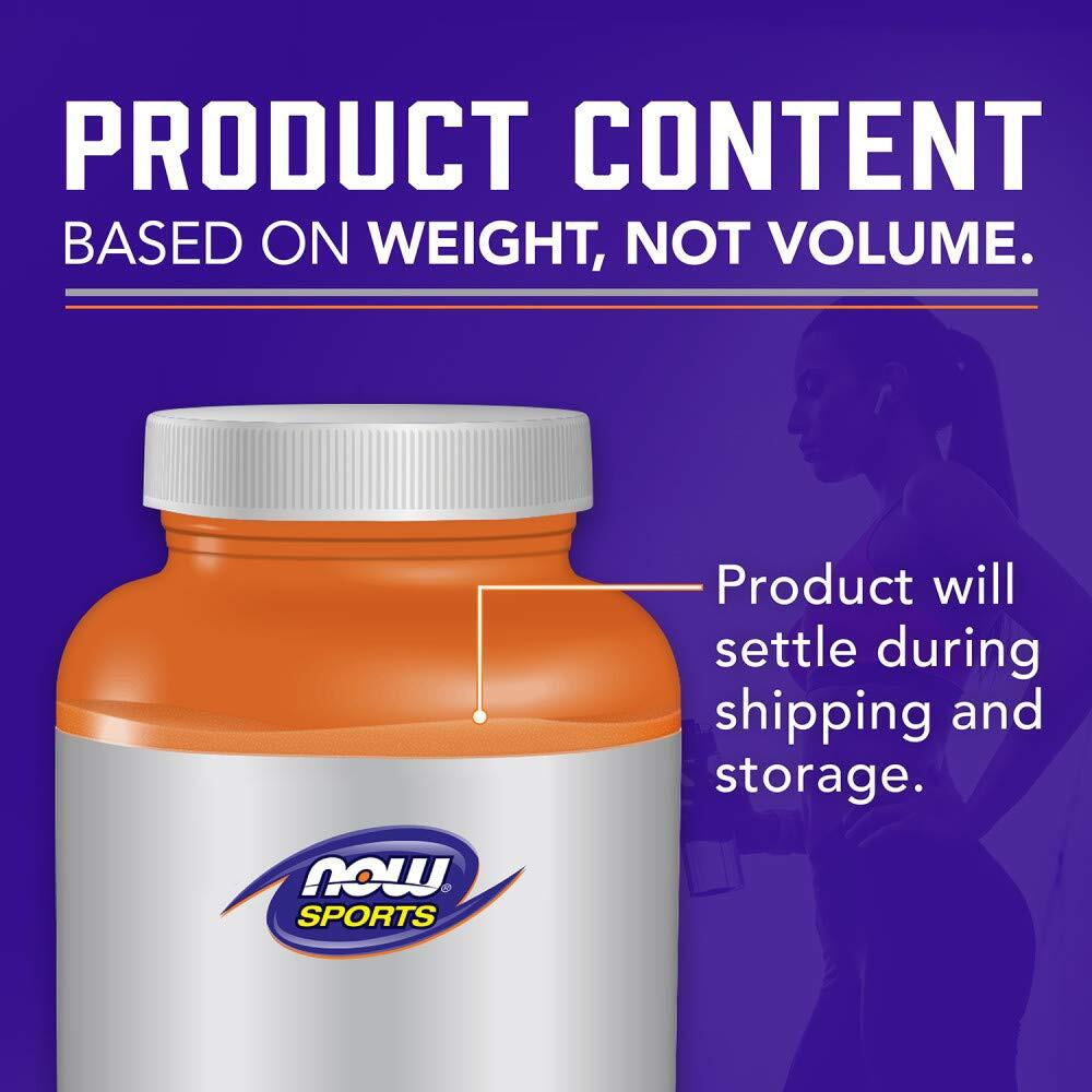 NOW Sports Creatine Monohydrate 200 Servings Energy Mass Building Supplement