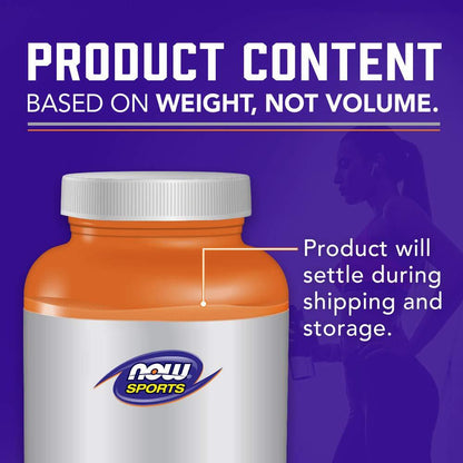 NOW Sports Creatine Monohydrate 200 Servings Energy Mass Building Supplement